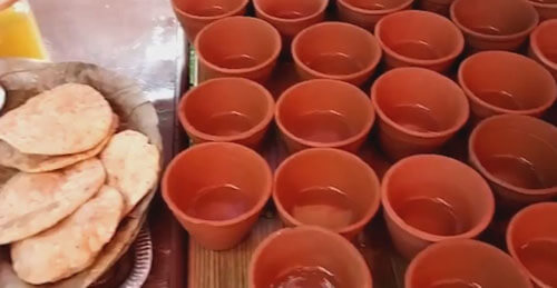 Верующие организовали необычный праздник с весьма оригинальными напитками