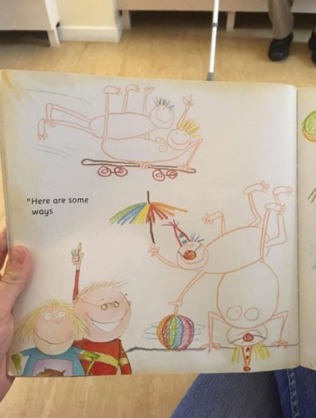 Детская книжка, лежавшая в приёмной врача, смутила мать семейства